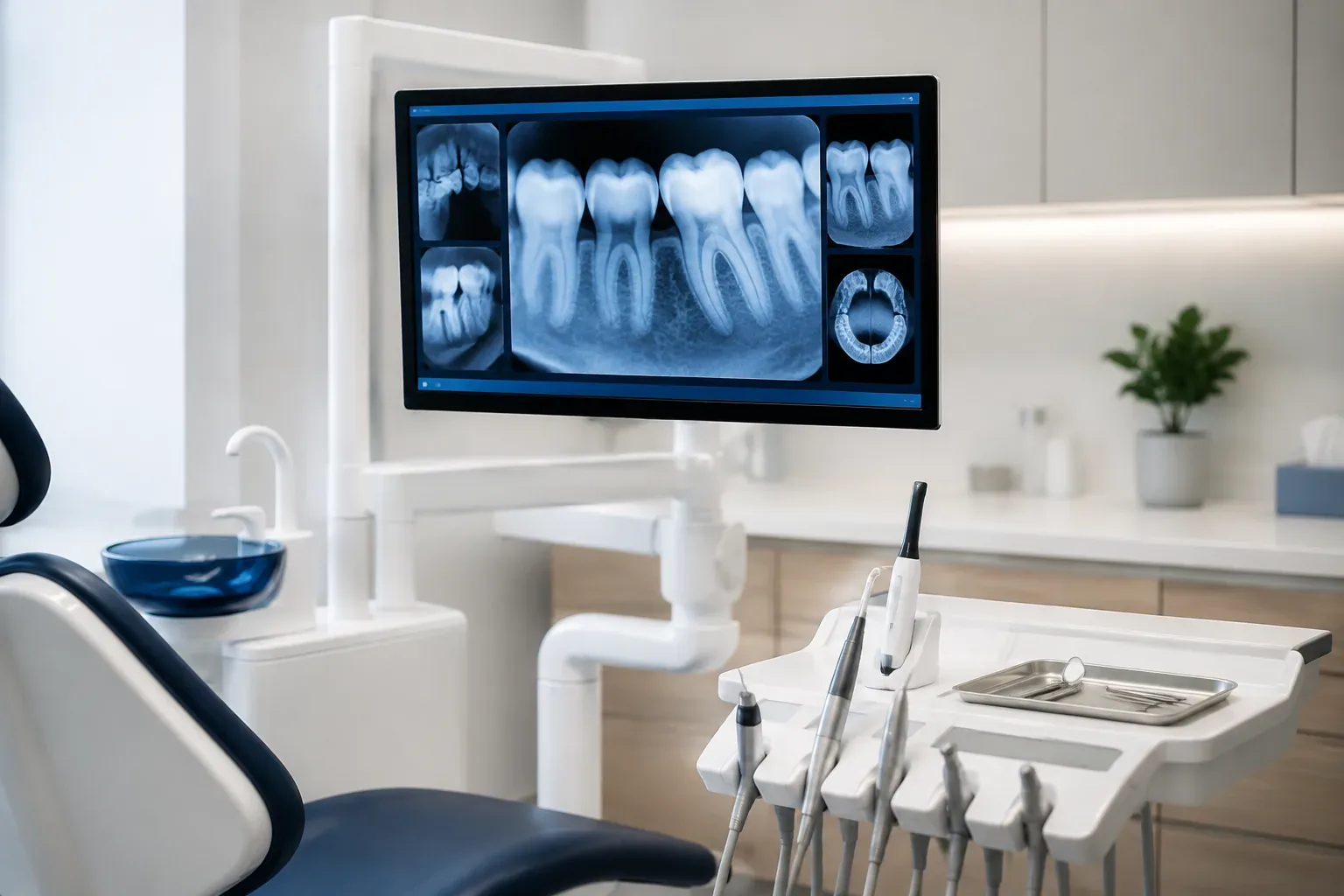 Evaluación dental digital para orientar un tratamiento de endodoncia